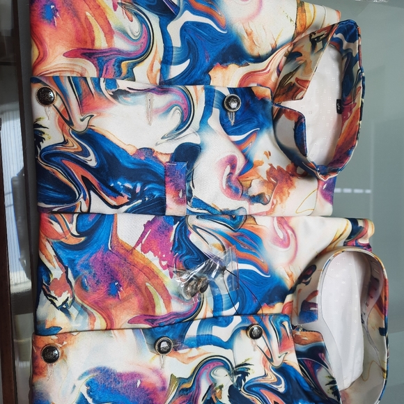 Men ethnic jacket - Picture 3 of 3